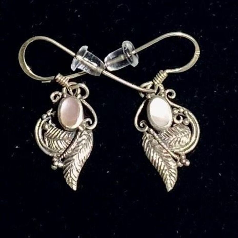 ALC Striking Moonstone & Sterling 925 Silver Dangle